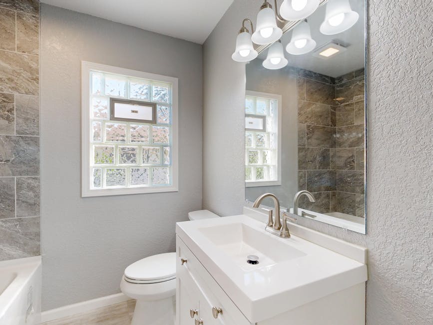 How To Remodel A Small Bathroom Without Replacing Tiles
